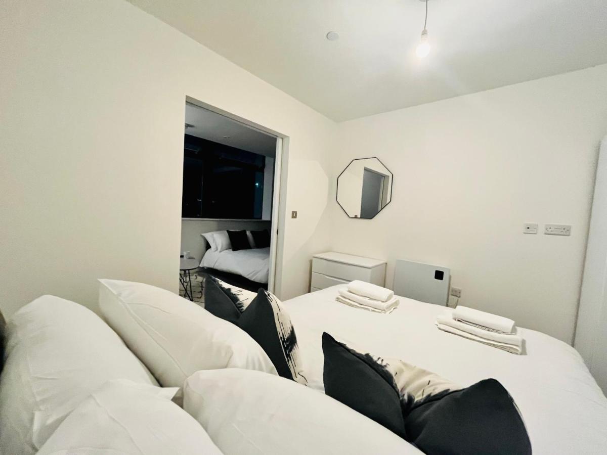 Brand New Modern 1 Bed Apartment Near Old Trafford Stadium Manchester Esterno foto
