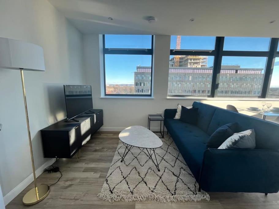 Brand New Modern 1 Bed Apartment Near Old Trafford Stadium Manchester Esterno foto